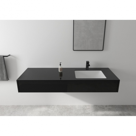 Смеситель для раковины Hansgrohe Vernis Shape 71561670 матовый черный - фото 4