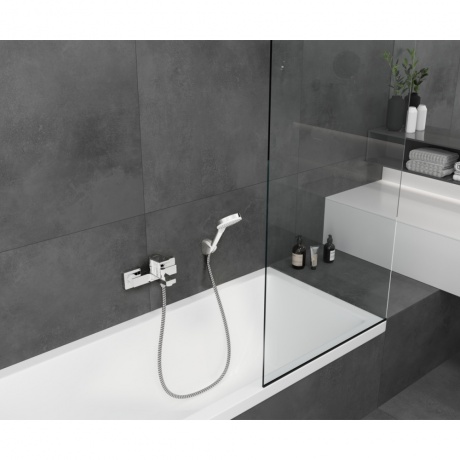 Смеситель для ванны Hansgrohe Vernis Shape 71450000 хром - фото 3