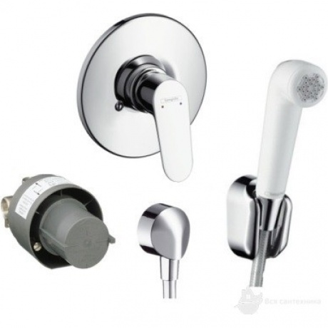 Скрытая часть смесителя для душа Hansgrohe 13620180 - фото 3