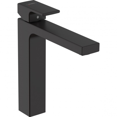 Смеситель для раковины Hansgrohe Vernis Shape 71591670 матовый черный - фото 1