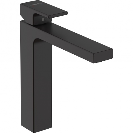 Смеситель для раковины Hansgrohe Vernis Shape 71562670 матовый черный - фото 2