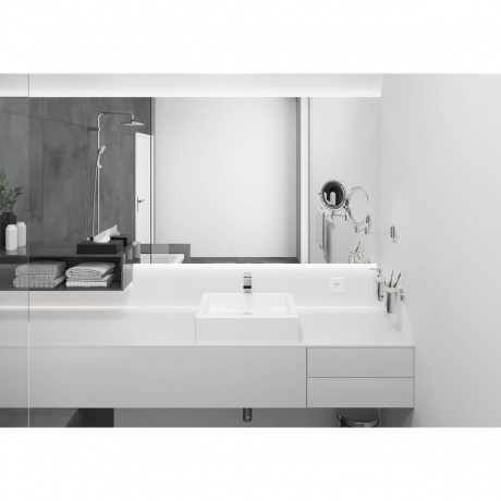 Смеситель для раковины Hansgrohe Vernis Shape 71591000 хром - фото 5