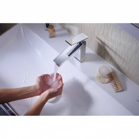 Смеситель для раковины Hansgrohe Tecturis E 73014000 хром - фото 3