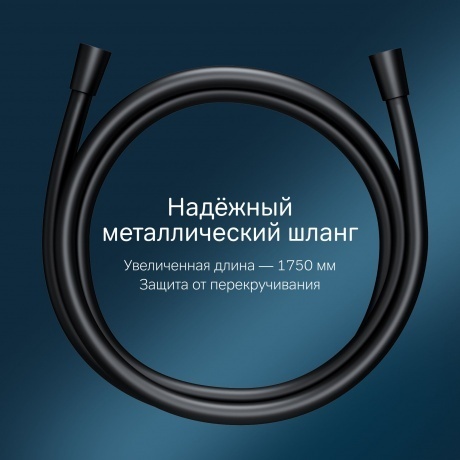 Душевой комплект AM.PM Gem F0190022 черный - фото 12