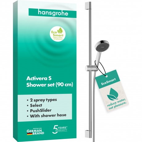 Душевой гарнитур Hansgrohe Activera Select S 28046000 хром - фото 4