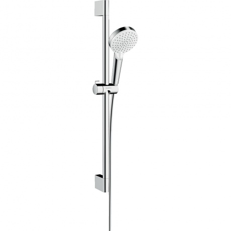 Душевой гарнитур Hansgrohe Crometta Vario EcoSmart 26534400 матовый белый - фото 1