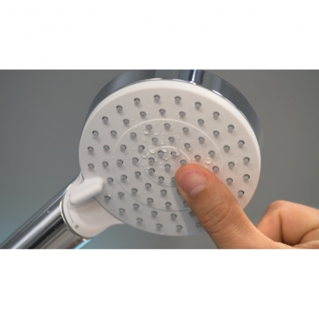 Душевой гарнитур Hansgrohe Crometta Vario EcoSmart 26534400 матовый белый - фото 4
