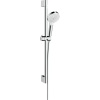 Душевой гарнитур Hansgrohe Crometta Vario EcoSmart 26534400 матовый белый