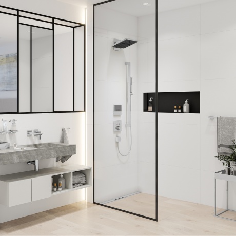Душевой гарнитур Hansgrohe Pulsify E 24381000 хром - фото 8