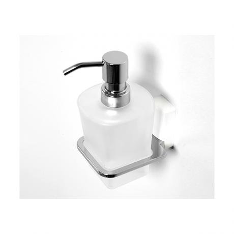 Дозатор жидкого мыла WasserKRAFT Leine White 9061800 - фото 2