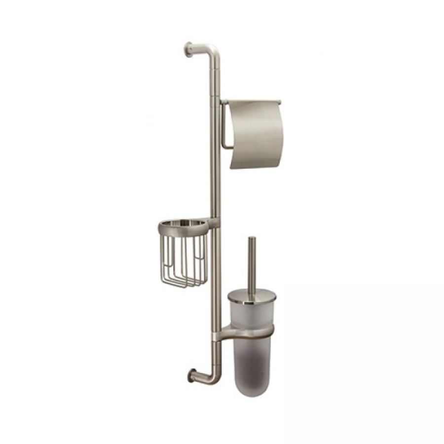Стойка для туалетных принадлежностей WasserKRAFT K-1448 9061652 держатель для туалетной бумаги fora brass с крышкой металл хром br015
