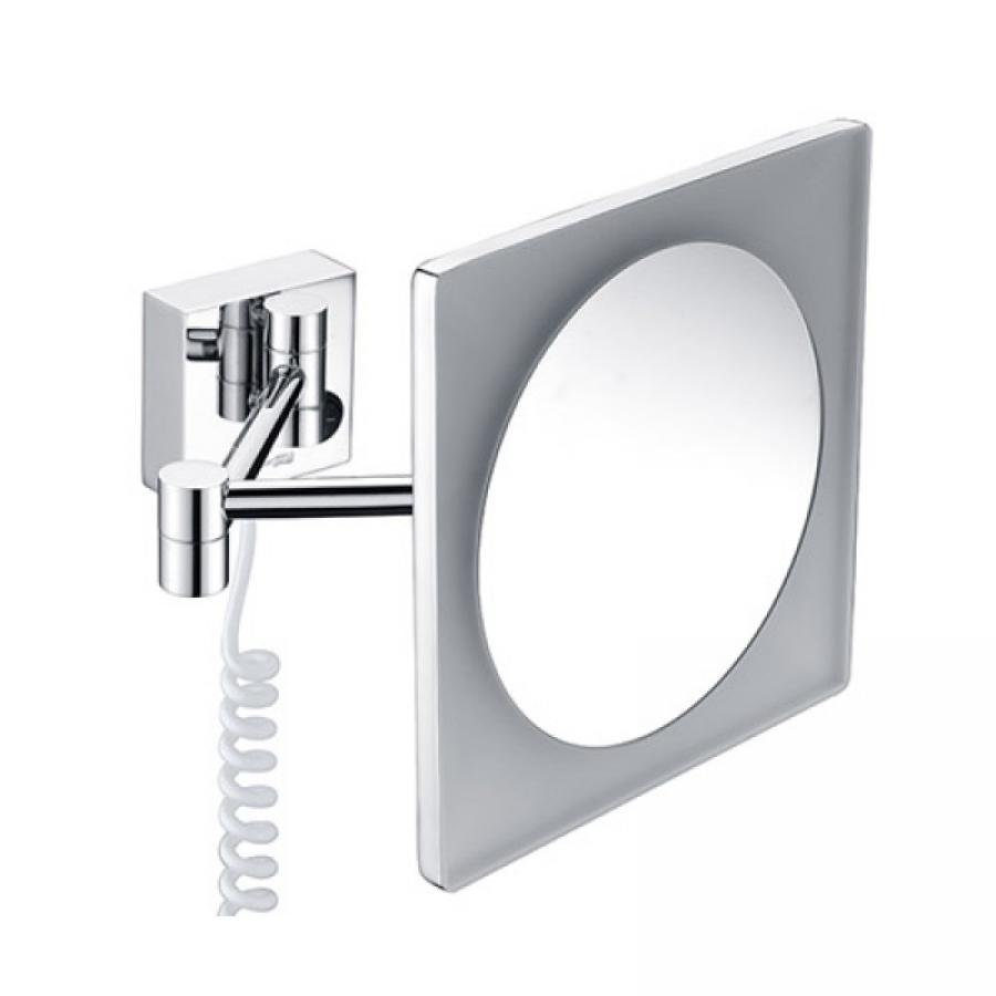Зеркало с LED-подсветкой WasserKRAFT K-1008 9061826 косметическое зеркало bradex двустороннее с подсветкой и 5 кратным увеличением