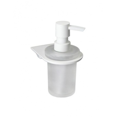 Дозатор для жидкого мыла WasserKRAFT Kammel K-8399WHITE 9062329 - фото 1