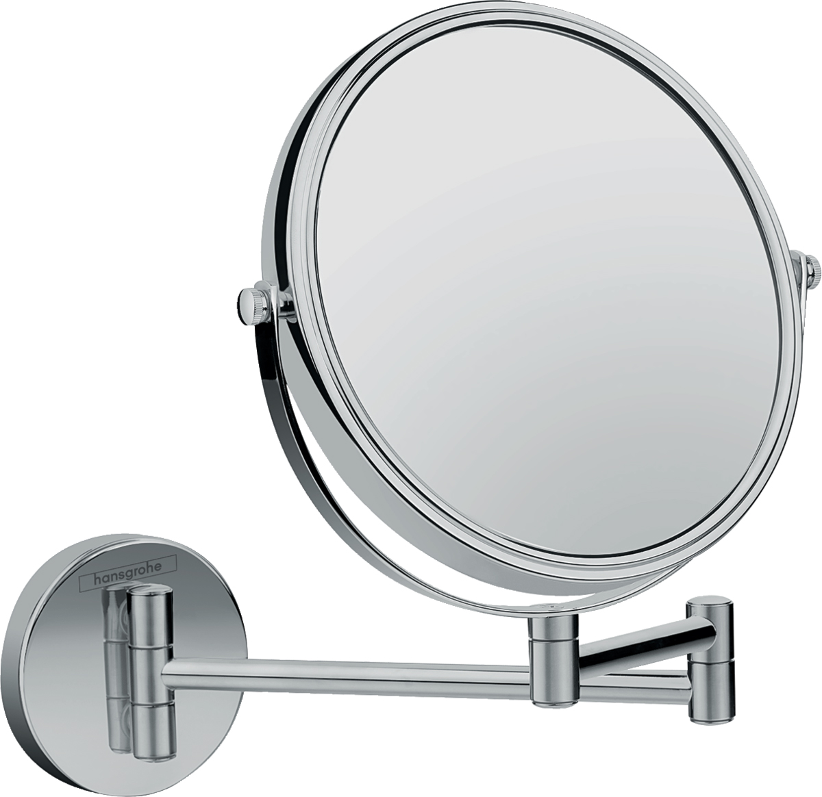 зеркало косметическое ridder shuri с подсветкой 1x 5x увеличение черный Зеркало косметологическое Hansgrohe Logis Universal 73561000