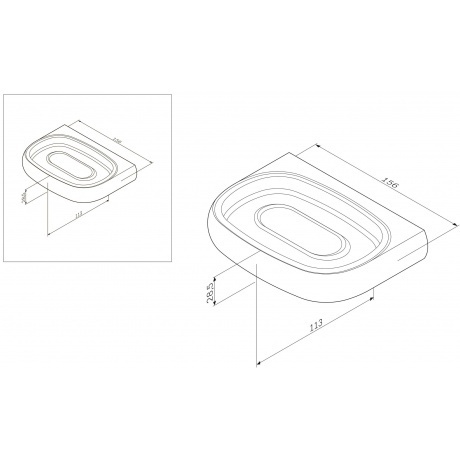 Мыльница AM.PM Sensation A3034200 хром - фото 6