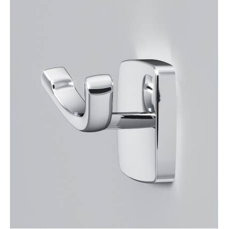 Крючок двойной AM.PM Gem A9035600 хром - фото 3