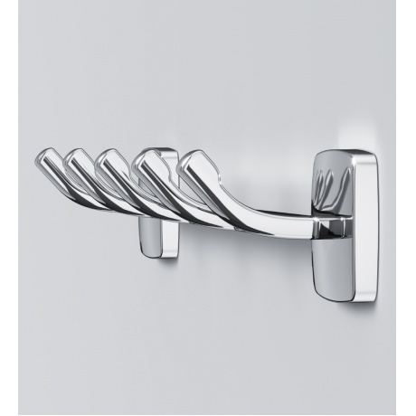 Планка с крючками AM.PM Gem A9035900 хром - фото 3