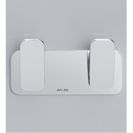 Двойной крючок AM.PM Inspire 2.0 A50A35600 хром - фото 4