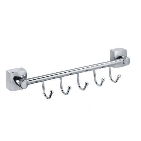 

Планка FIXSEN Kvadro 5 крючков (FX-61305В-5)