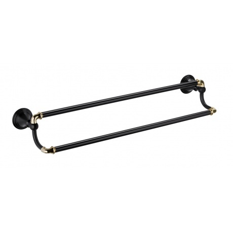 

Полотенцедержатель FIXSEN Luksor рубчатый 2-ой (FX-71602B)