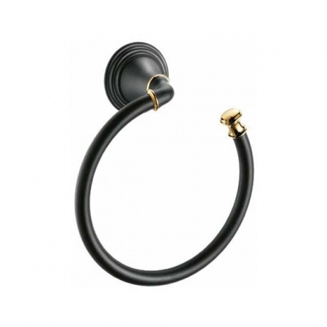 Полотенцедержатель FIXSEN Luksor полукольцо (FX-71611B) - фото 1