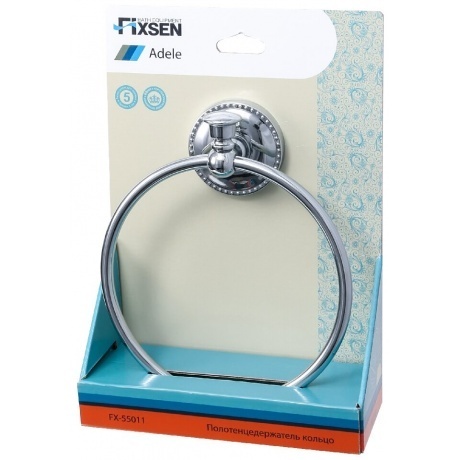 Полотенцедержатель кольцо FIXSEN ADELE (FX-55011) - фото 3