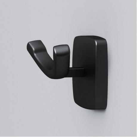 Двойной крючок для полотенец AM.PM Gem A9035622 черный - фото 5