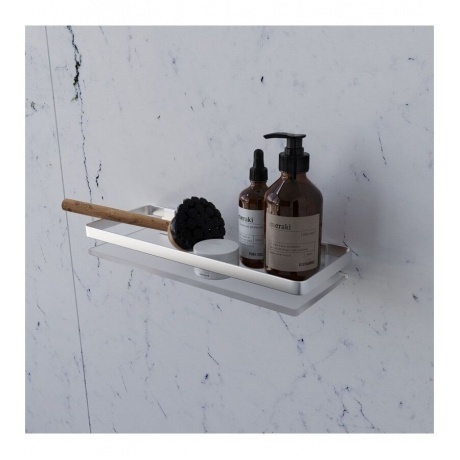 Полка стеклянная AM.PM Sense L A7455100 серебристый - фото 7