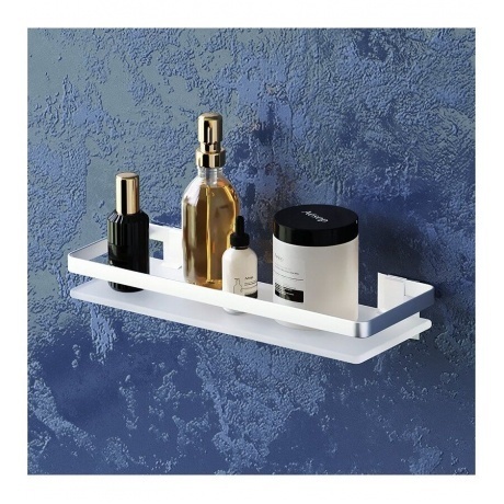 Полка стеклянная AM.PM Sense L A7455100 серебристый - фото 8