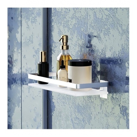 Полка стеклянная AM.PM Sense L A7455100 серебристый - фото 9