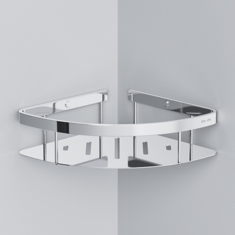 Полка для душа угловая AM.PM Sense A7454100 хром - фото 2