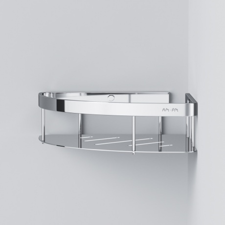 Полка для душа угловая AM.PM Sense A7454100 хром - фото 6