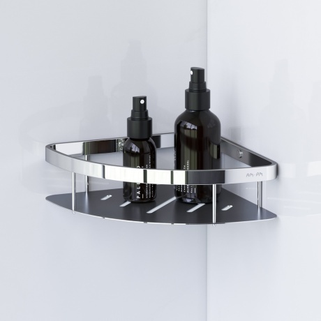 Полка для душа угловая AM.PM Sense A7454100 хром - фото 7