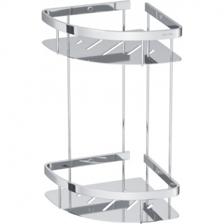 

Полка для душа угловая двухъярусная AM.PM Sense L A7454200 хром