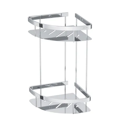 Полка для душа угловая двухъярусная AM.PM Sense L A7454200 хром