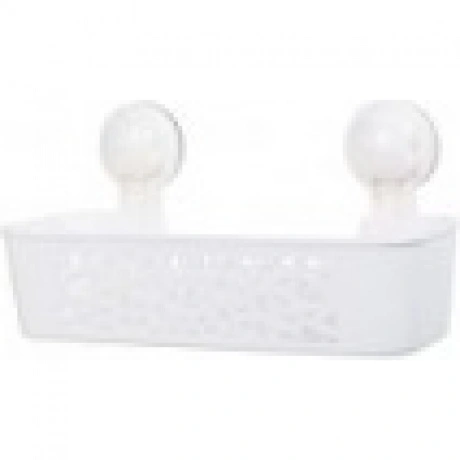 Полочка прямоугольная одноэтажная Grampus Blonde, GR-7084, белая