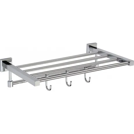 Полка для полотенец 40 см 4 крючка Savol 95 (S-409544)