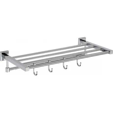 Полка для полотенец 50 см 5 крючков Savol 95 (S-509544)