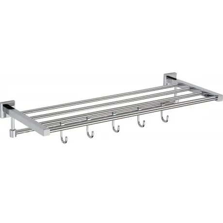 Полка для полотенец 60 см 6 крючков Savol 95 (S-609544)