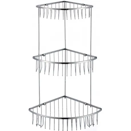 Полка решетка угловая тройная Savol (S-002514-3)