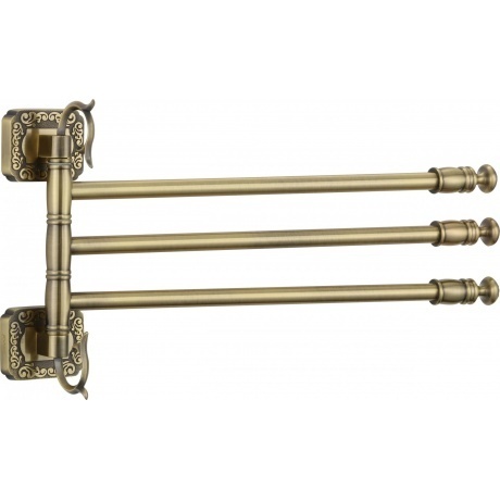 

Держатель для полотенец поворотный (3-ой) Savol 64 (S-006403)