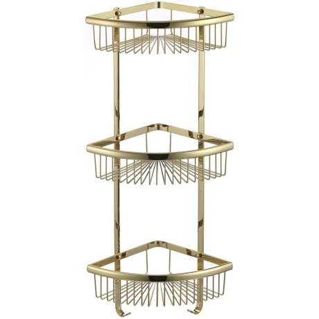 

Полка решетка угловая тройная Savol (S-B5854-3)