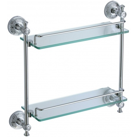 

Полка прямая двойная (стеклянная) 40 см Savol 58а (S-005822A)