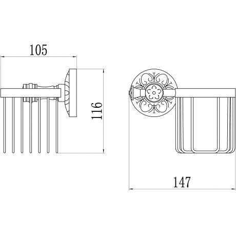 Держатель для освежителя воздуха Savol 58а (S-005833A) - фото 2
