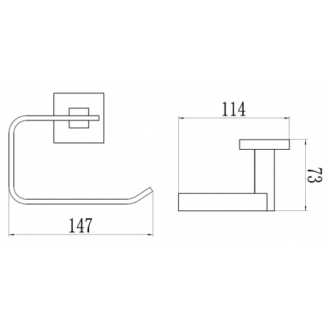 Держатель для туалетной бумаги Savol 65с (S-06552C) - фото 2