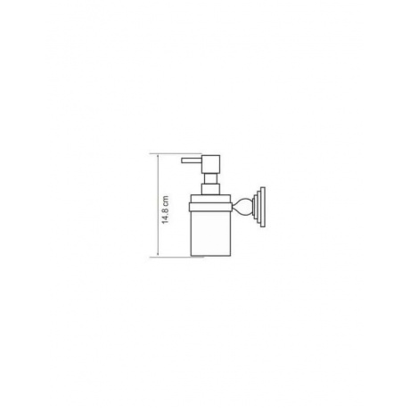 Дозатор WasserKRAFT Regen K-6900 (K-69099) SET1577 - фото 4
