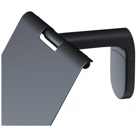 Держатель туалетной бумаги AM.PM X-Joy A84341422 с крышкой, черный - фото 2