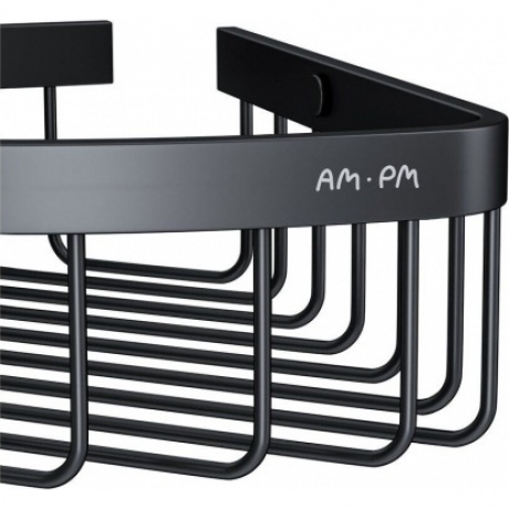 Корзина для душа угловая двухъярусная AM.PM Sense L A7452222 черная - фото 2