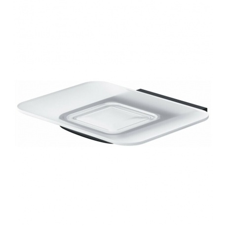 

Стеклянная мыльница с настенным держателем AM.PM Inspire 2.0 A50A34222 черная