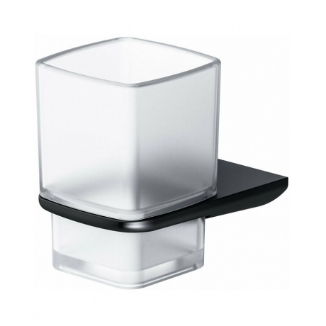 

Стеклянный стакан с настенным держателем AM.PM Inspire 2.0 A50A34322 черный